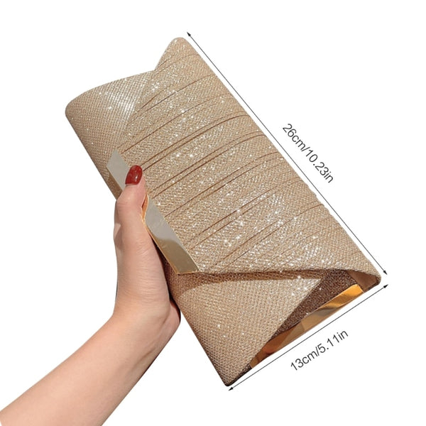 Exquisite Evening Banquet Glitter Purse Handbag Chain Shoulder Bag