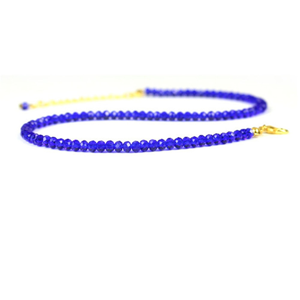 Simple Black Beads Short Necklace