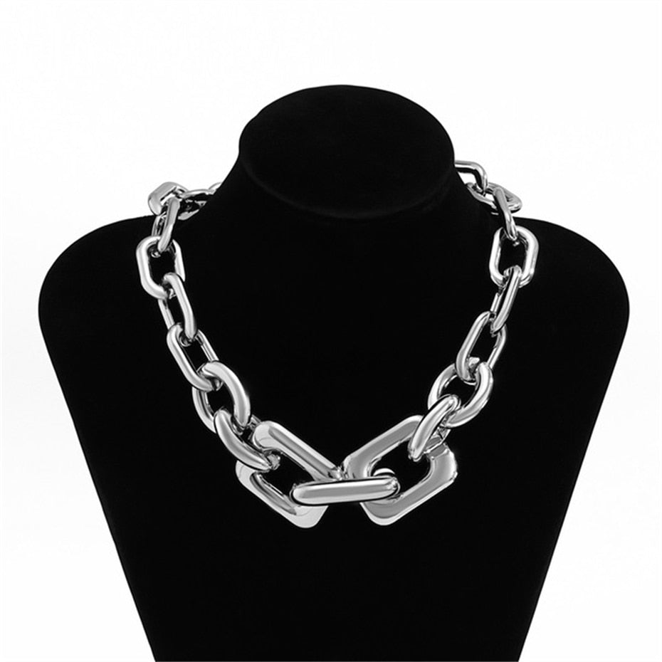 Roxana Multi-Layer Chunky Chain Choker Collection