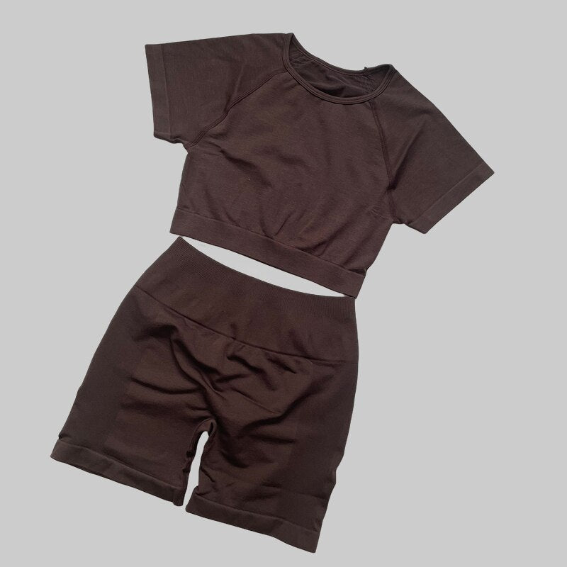 Yassmine Seamless Workout Gym Set