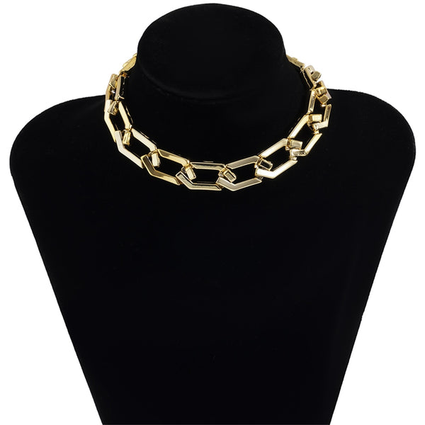 Roxana Multi-Layer Chunky Chain Choker Collection