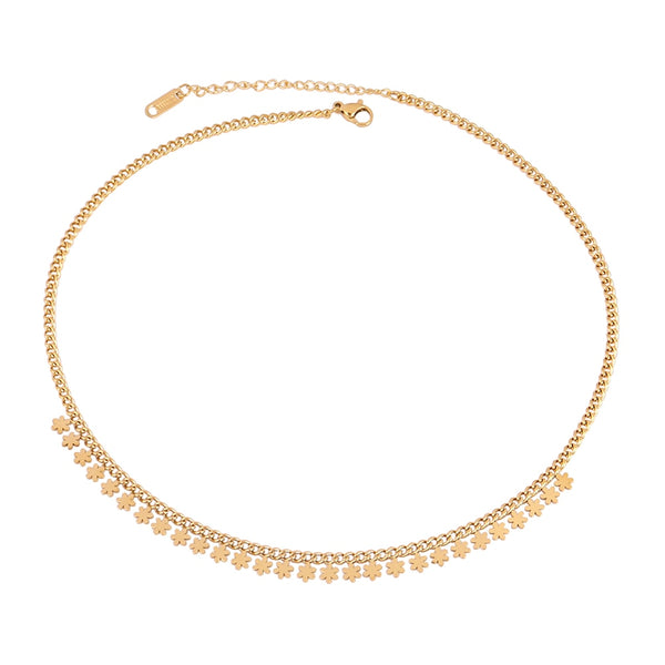 Solene Geometric Pendant Choker Collection