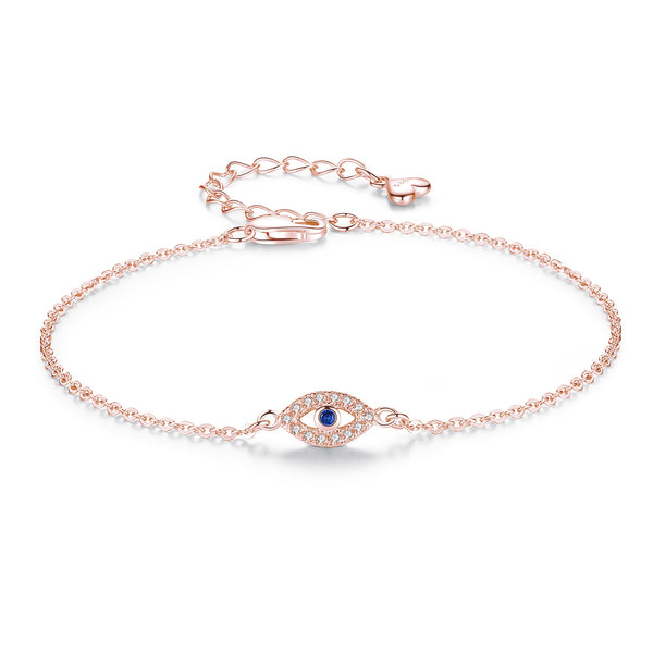 Nazar 925 Sterling Silver Evil Eye Bracelet