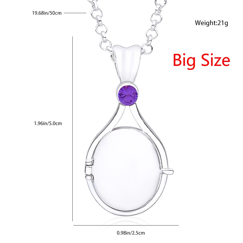 Nerissa Crystal Mermaid Shell Locket Necklace