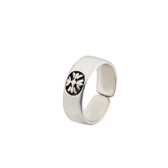 Gothic Geometric Mushroom Ring