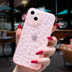 Crystal Glitter Diamond Pattern Phone Case For iPhone