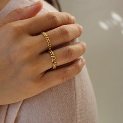 Chloe's Chunky Chain Ring