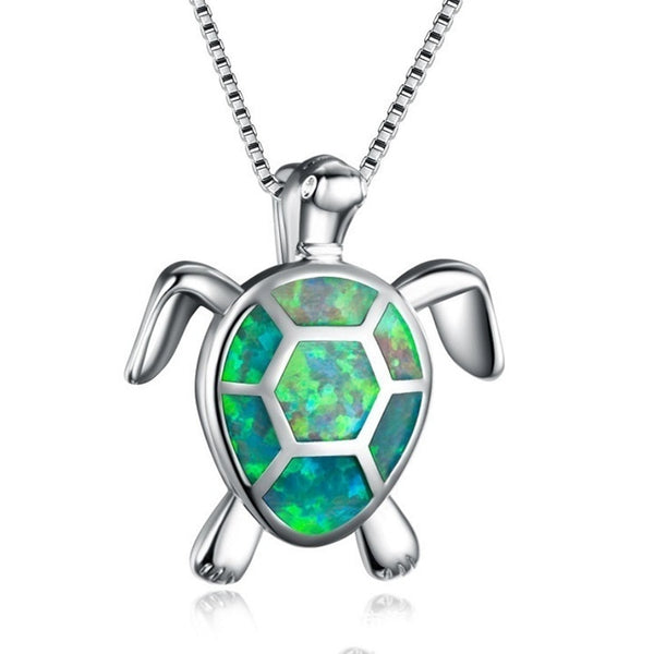 Talia Turtle Pendant Necklace