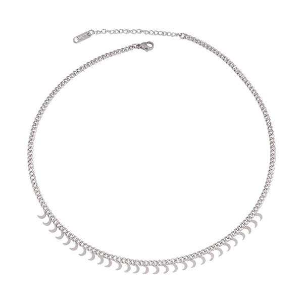 Solene Geometric Pendant Choker Collection