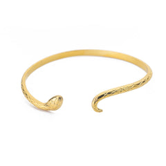 Stainless Steel Snake Bracelet Bangle For Women Open Adjustable Gold Color Animal Snake Bracelets Luxury Jewelry Mother Day Gift