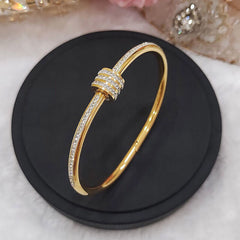 White Shellfish Board Bend Metal Geometric Overlap Acetic Resin Open Bangle