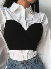 InstaHot Sexy Spaghetti Strap Cami Slim Cropped Top Women Summer Casual Backless Skinny Black Streetwear Sleeveless Camisole