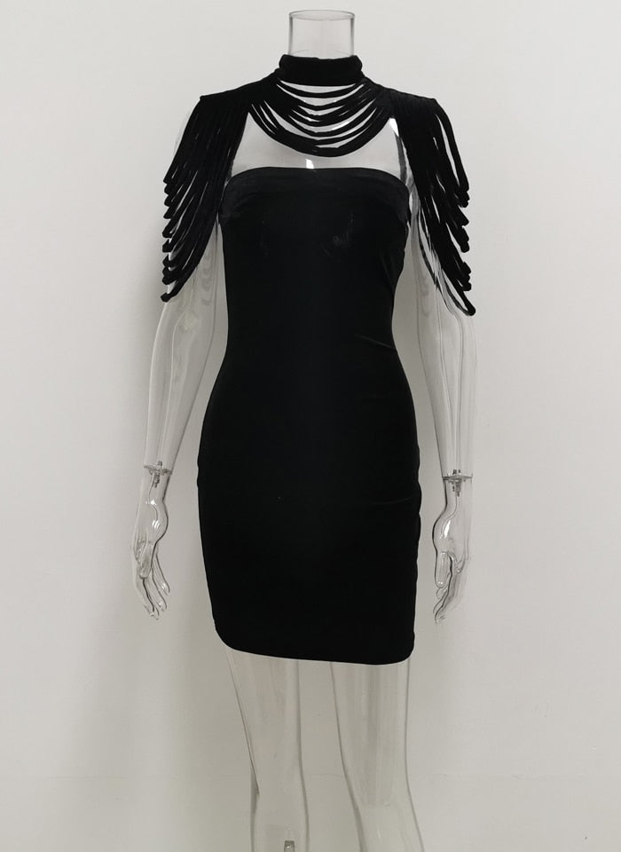 Soft Velvet Party Dress