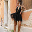 Sequin Backless Bandage Summer Dress