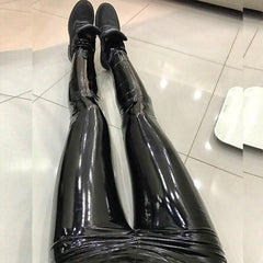 Skinny Thin faux Leather Leggings