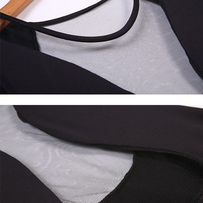 See Through Sleeveless Bodycon Dress