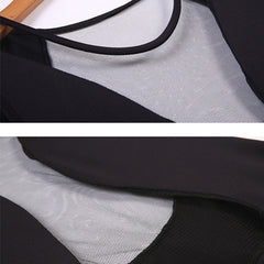 See Through Sleeveless Bodycon Dress