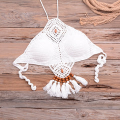 Halter crochet Knitting Bikini TOP or Bottom