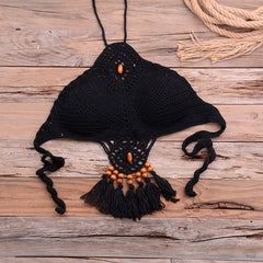 Halter crochet Knitting Bikini TOP or Bottom