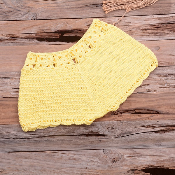 Halter crochet Knitting Bikini TOP or Bottom