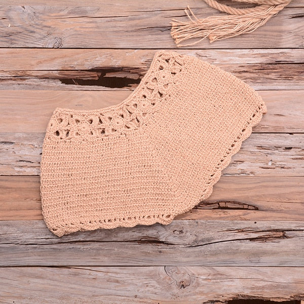 Halter crochet Knitting Bikini TOP or Bottom