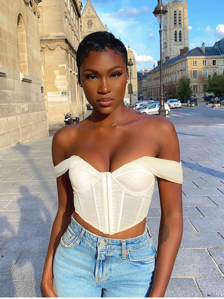 Corset Tops Women Sexy Off Shoulder Main image
