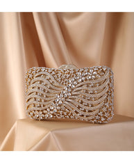 Wings Crystal  clutch