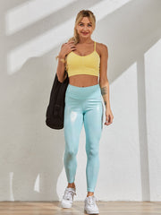 Bright Pearly Surface leggings