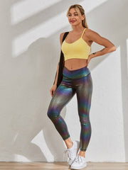 Bright Pearly Surface leggings
