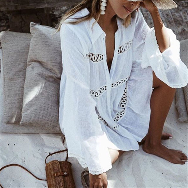 Bikini Cover Up Lace tunic