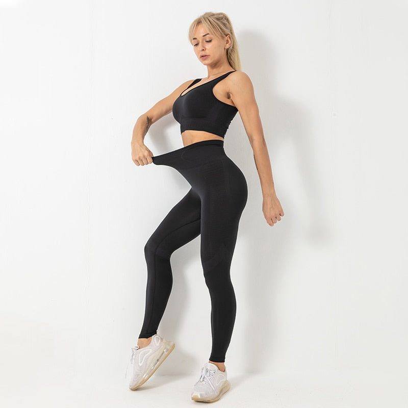 2/3PC Seamless Women Sportswear Yoga set