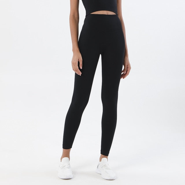 Tights Yoga Pants Leggings No Embarrassment Line Hidden Pocket Multi Color