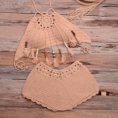 Bikinis Knitted Crochet Swimsuit