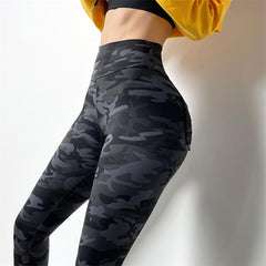 Camouflage leggings Graffiti Style