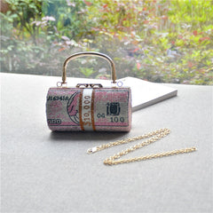 Money Clutch Rhinestone Purse 8 colors