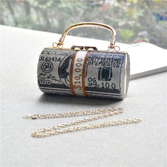 Money Clutch Rhinestone Purse 8 colors