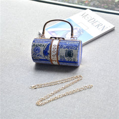 Money Clutch Rhinestone Purse 8 colors