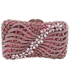 Wings Crystal  clutch