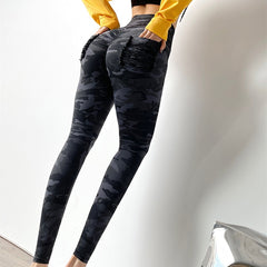 Camouflage leggings Graffiti Style