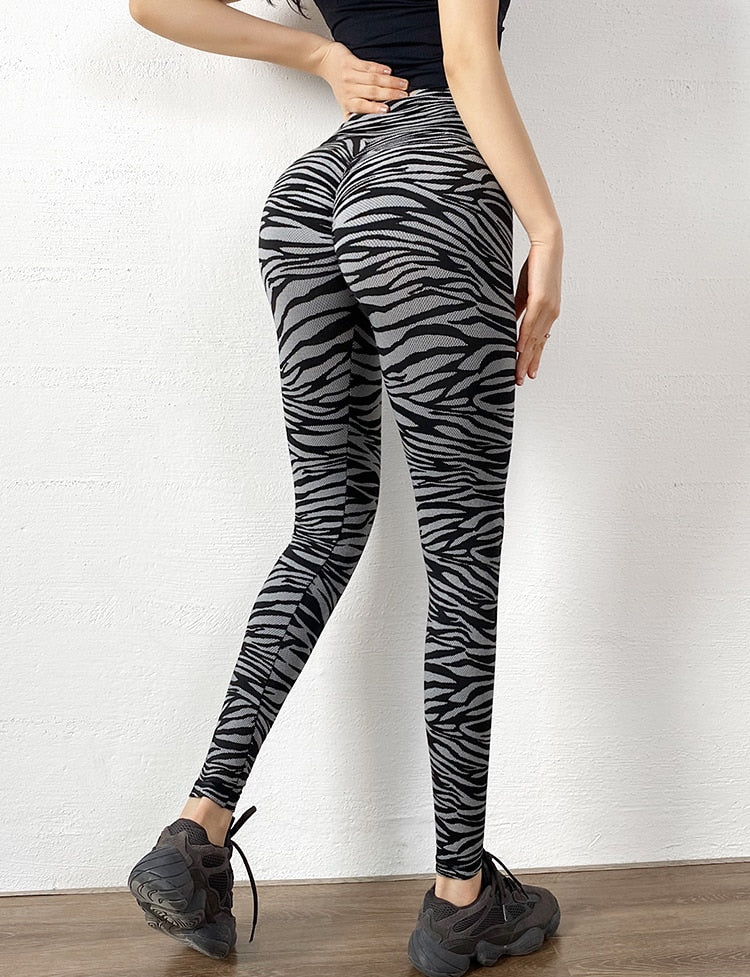 Zebra Leggings For Women