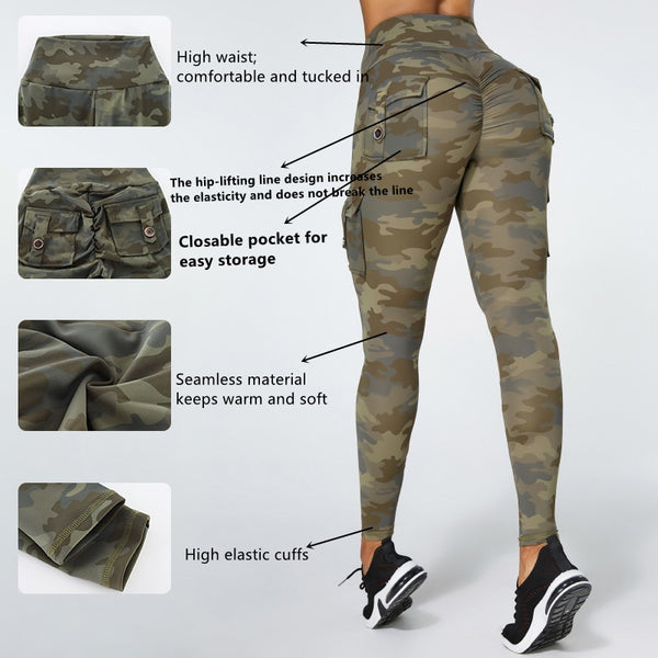 Nova Camo Pocket Leggings