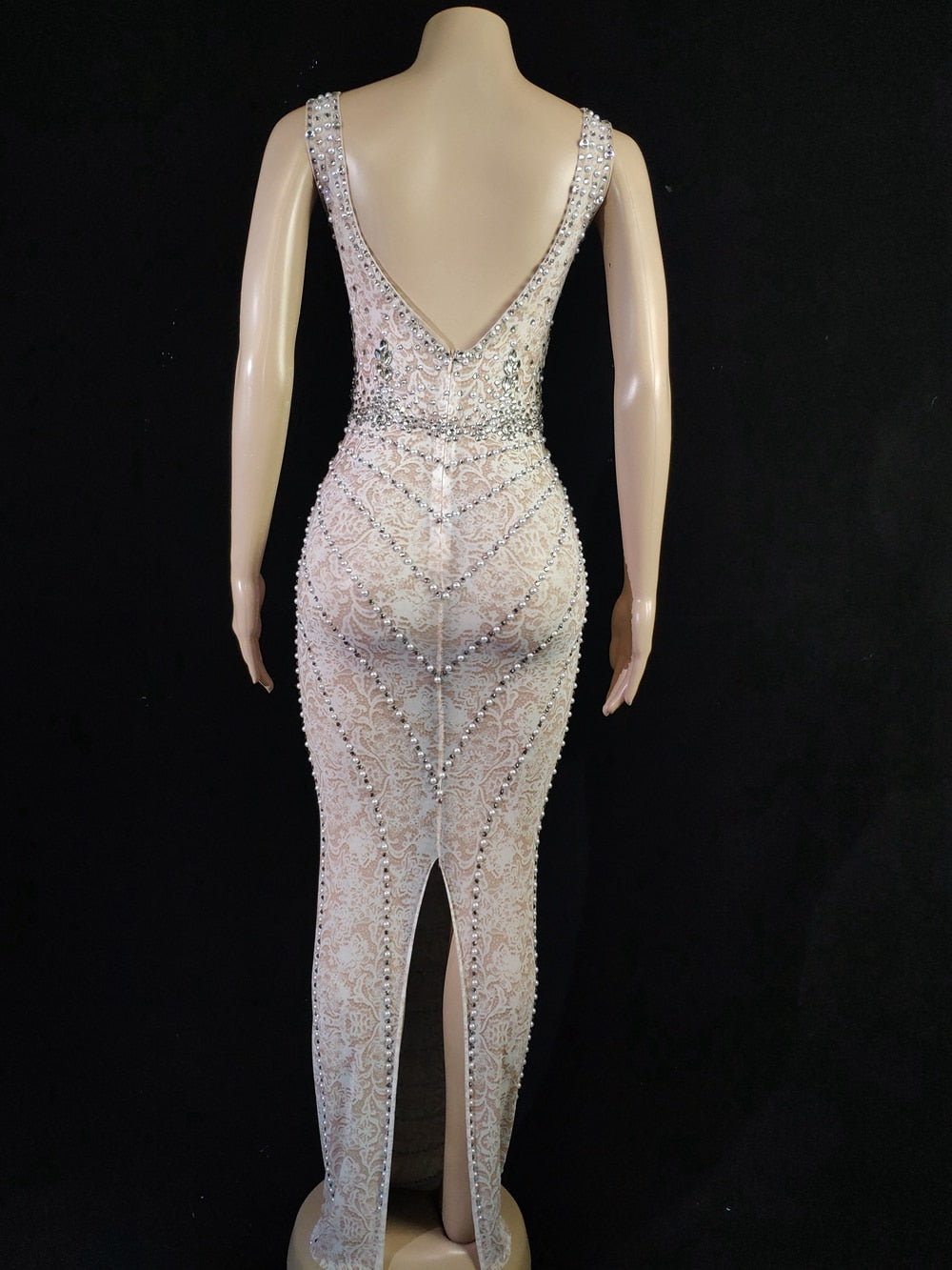 Valentina Crystal Empress Maxi Dress