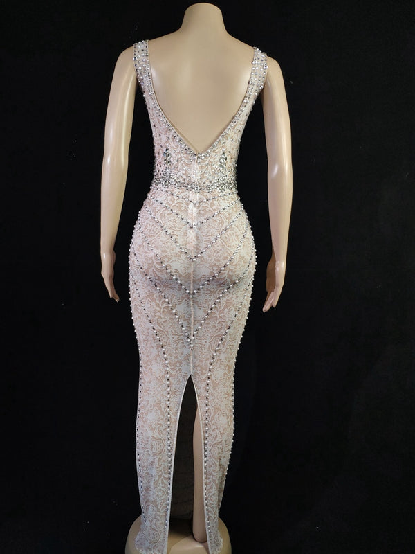 Valentina Crystal Empress Maxi Dress