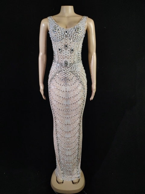 Valentina Crystal Empress Maxi Dress