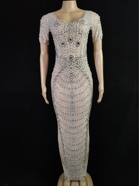 Valentina Crystal Empress Maxi Dress