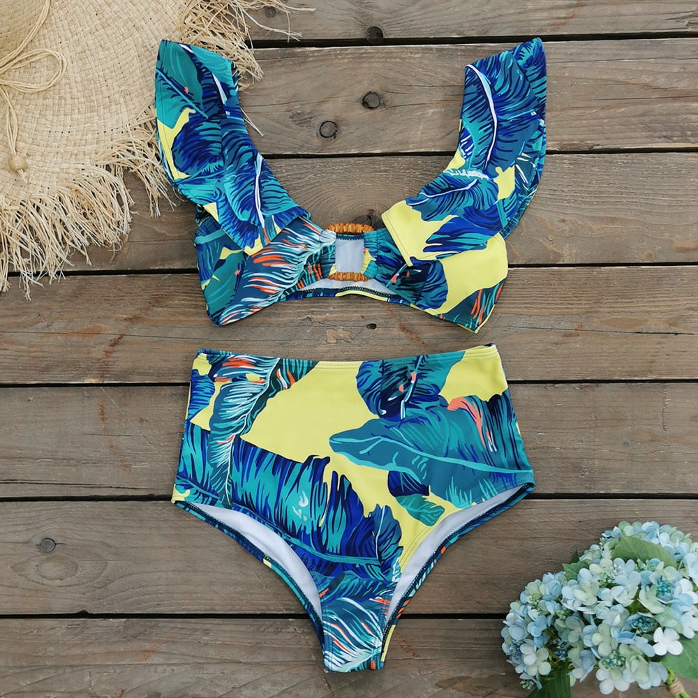 Print Floral Swimwear