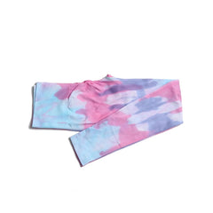 Tie-dye Women Yoga Sets Two Piece