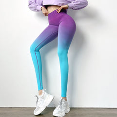 Color Gradient Women Leggings