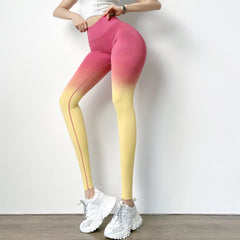 Color Gradient Women Leggings