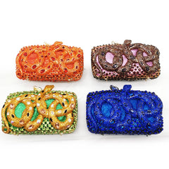 Snakes Crystal Clutch
